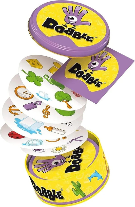 Dooble Card Game Classic Card Game for Kids, Age 6+, 2 to 8 Players, Average Playtime 15 Minutes, Eco-Blister (SPT Yellow)