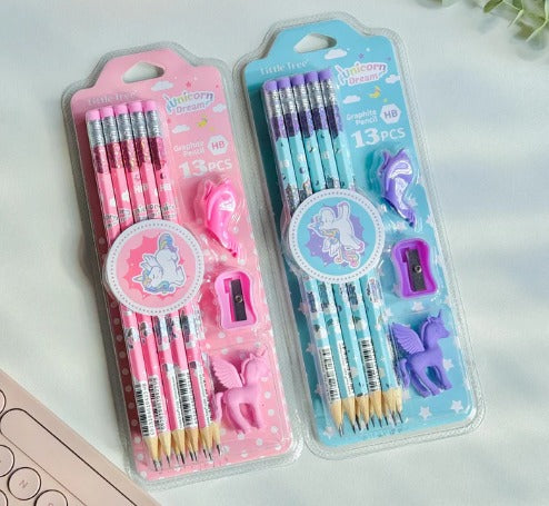 Unicorn 13 Pcs Pencil Set