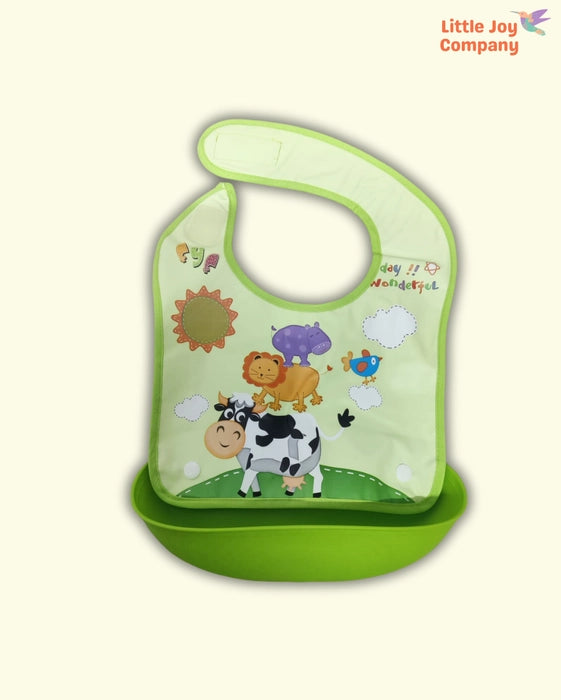 Baby Bib With Pocket