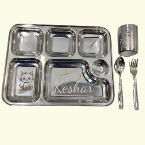 Customised 6 in 1 Thali Set