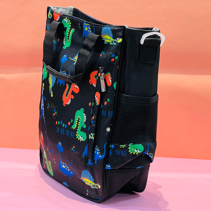 Cute Dino Multipurpose Tote Bag