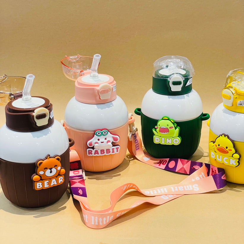 CUSTOMISED CUTE PICNIC KIDS BOTTLE - 450 ML