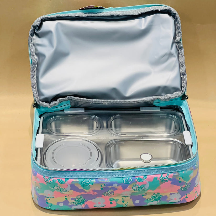 Premium Insulated Double Decker Lunch Bag