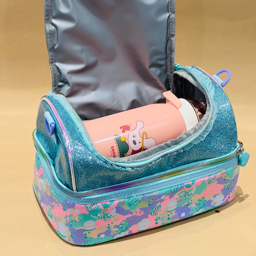 Premium Insulated Double Decker Lunch Bag