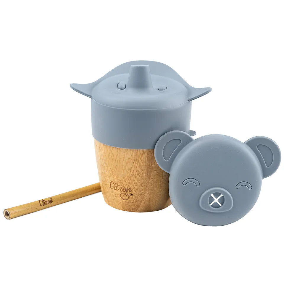 Organic Bamboo Cup with Lids