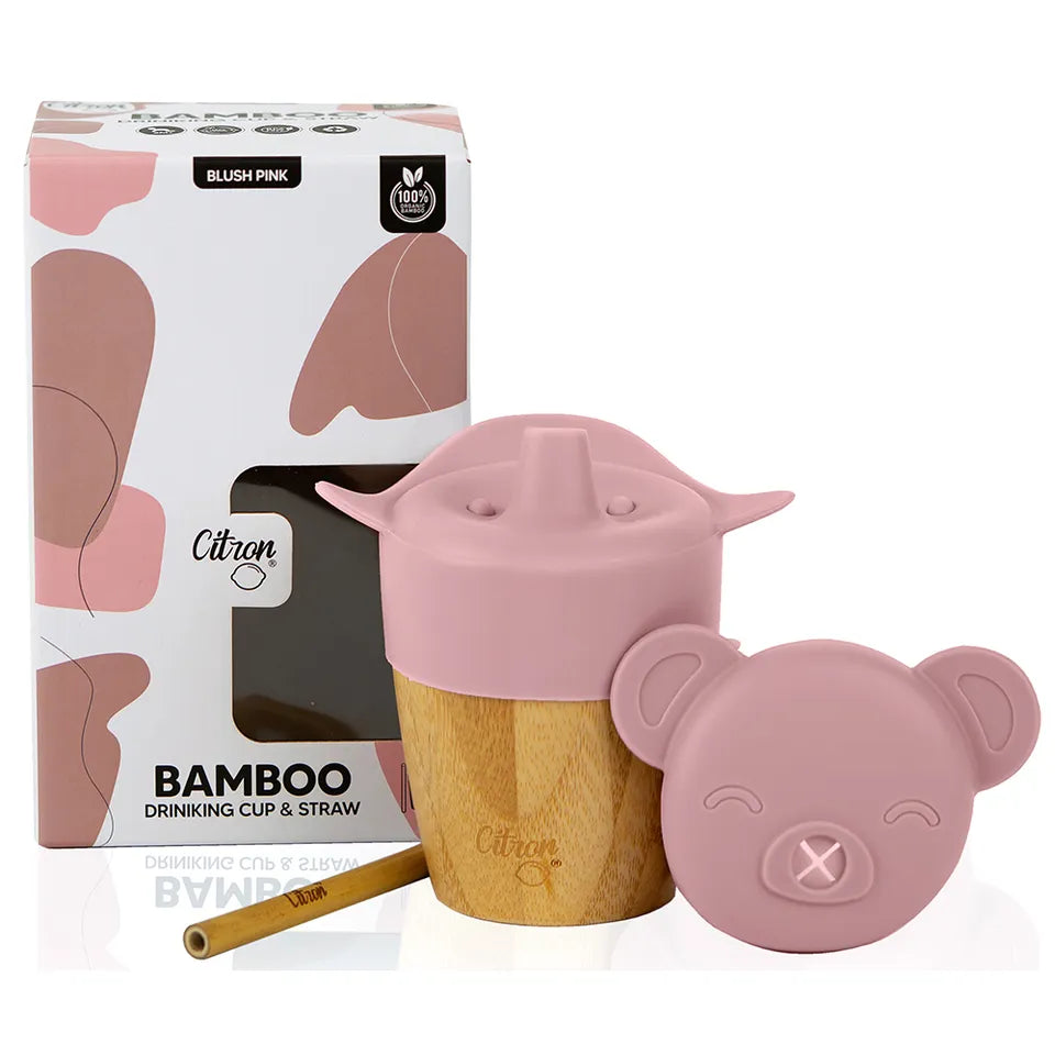 Organic Bamboo Cup with Lids