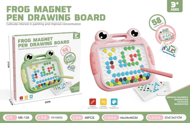 Magnetic Drawing Board for Kids