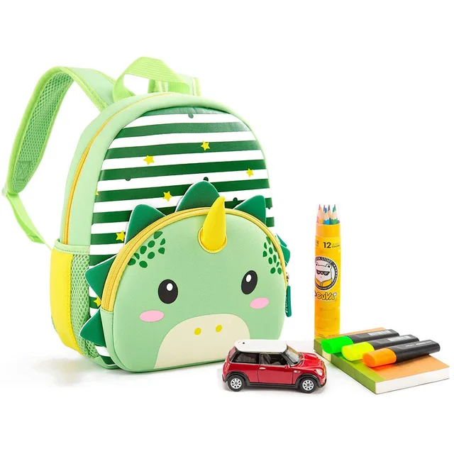 Green Dino Adore Toddlers Backpack