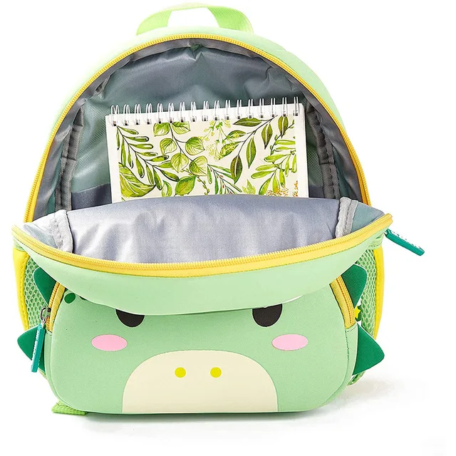 Green Dino Adore Toddlers Backpack