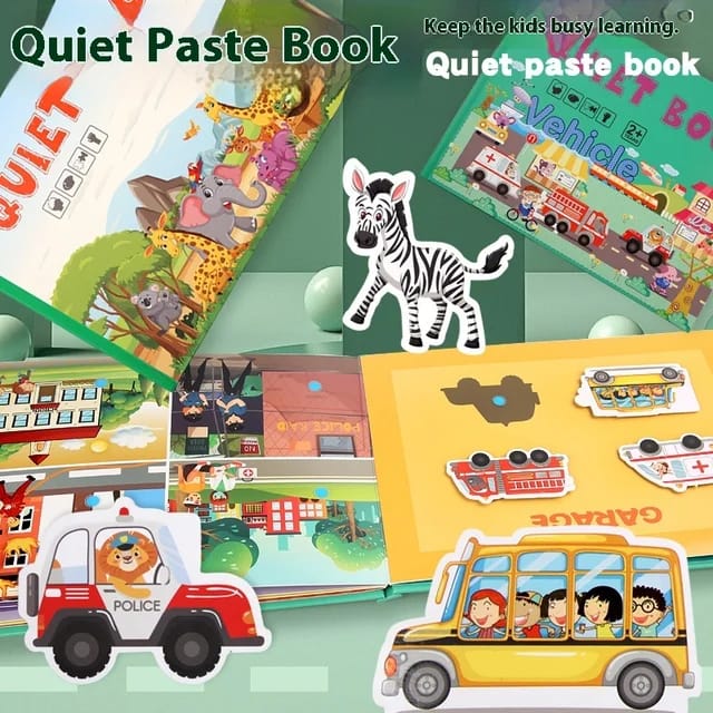 Montessori Quiet Book