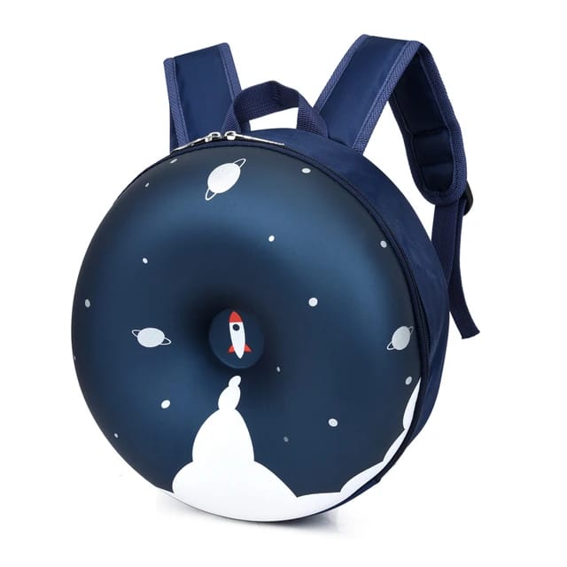 Donut Shape Unicorn School Bag