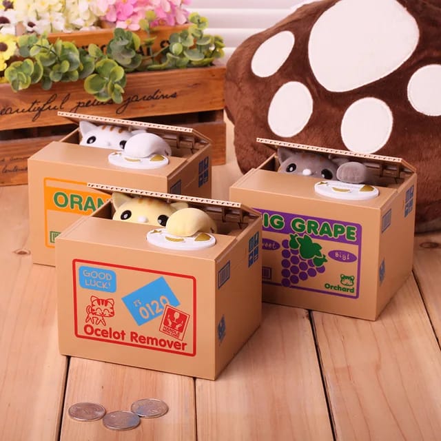 Animal Theme Piggy Bank Coin Box (Panda)