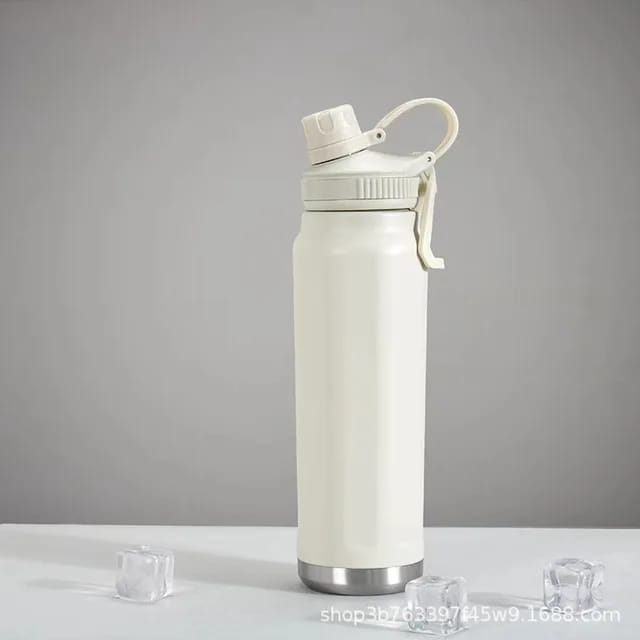 Double Walled Insulated Stainless Steel Flask Water Bottle - 800 ML