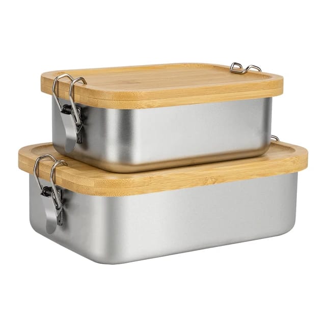 Silky Stainless Steel Lunch Box