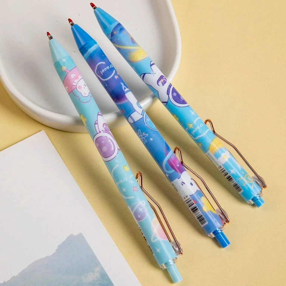 Space-Themed Gel Pens (Pack of 6)