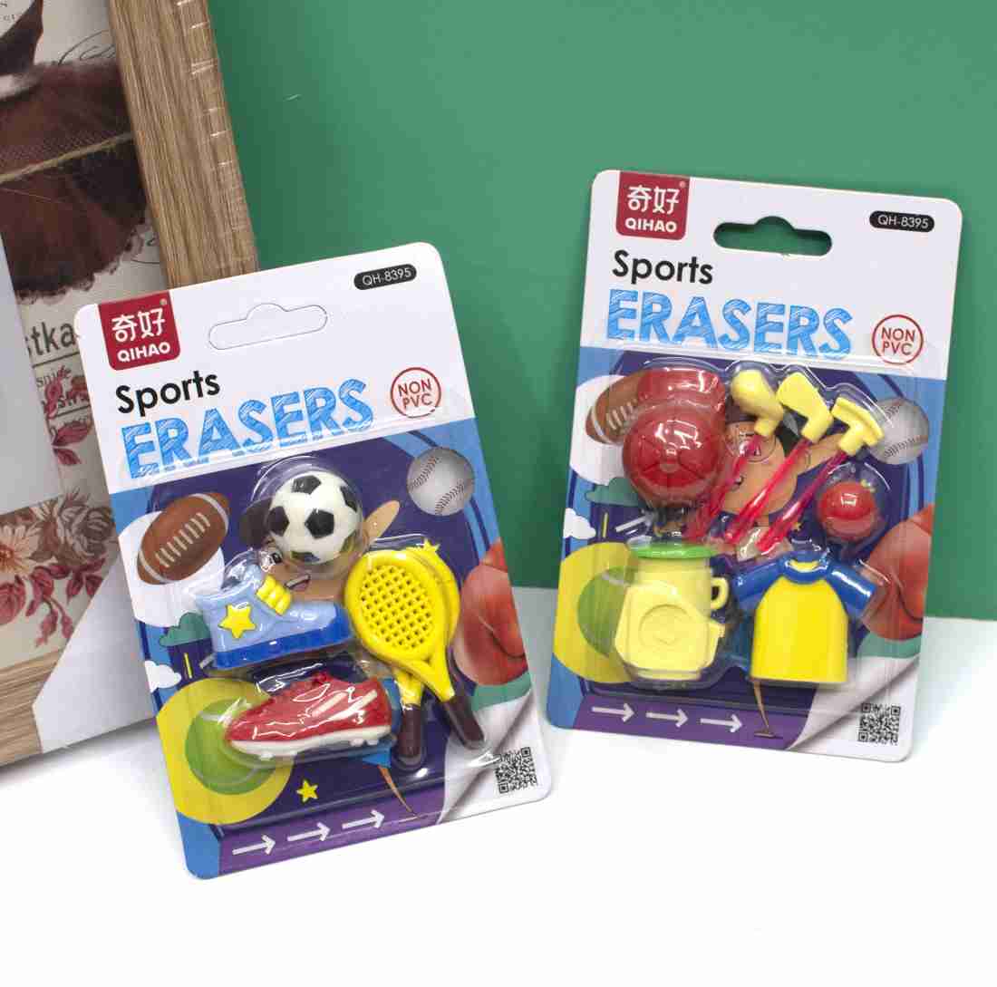 Cute Fancy Theme Eraser Set