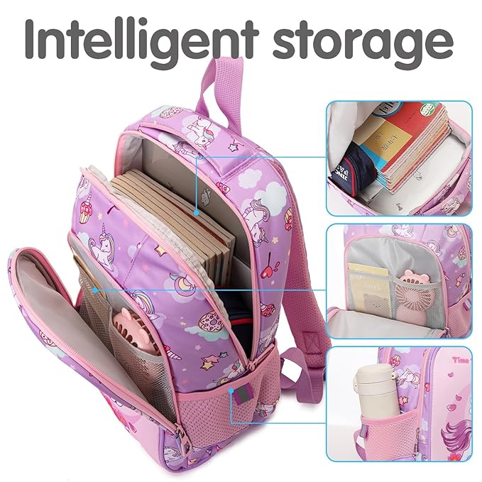 Unicorn Pink Style School Backpack